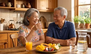 Chuyên gia khuyến nghị 4 nguyên tắc chăm sóc dinh dưỡng cho người cao tuổi mùa nắng nóng