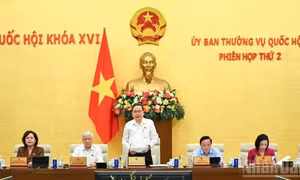 Thông cáo báo chí về chương trình Phiên họp thứ ba của Ủy ban Thường vụ Quốc hội