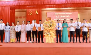 Phường Đông Mai: Đồng hành cùng doanh nghiệp phát triển tổ chức Đảng