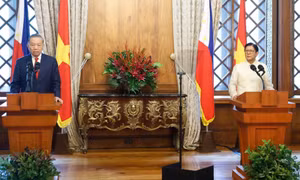 Việt Nam và Philippines nâng cấp quan hệ lên Đối tác Chiến lược tăng cường