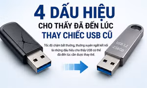 4 dấu hiệu cho thấy đã đến lúc thay chiếc USB cũ