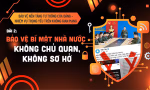 Bảo vệ nền tảng tư tưởng của Đảng – Nhiệm vụ trọng yếu trên không gian mạng - Bài 2: Bảo vệ bí mật nhà nước - không chủ quan, không sơ hở