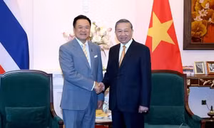 Tổng Bí thư, Chủ tịch nước Tô Lâm tiếp Thủ tướng Thái Lan