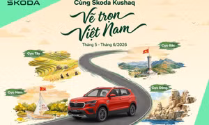 Kỷ niệm 1 năm ra mắt mẫu SUV đầu tiên, Skoda Việt Nam triển khai hành trình “Cùng Skoda Kushaq vẽ trọn Việt Nam”