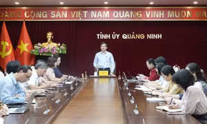Quyết tâm hoàn thành sớm việc biên soạn, xuất bản cuốn sách Lịch sử Đảng bộ tỉnh Quảng Ninh, tập V (2005-2025)
