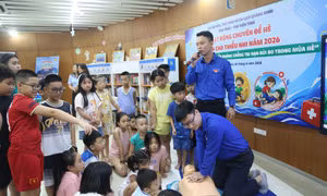 Trang bị kỹ năng phòng, chống tai nạn mùa hè cho thiếu nhi