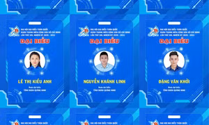 Quảng Ninh có 15 đoàn viên tham dự Đại hội Đại biểu toàn quốc Đoàn TNCS Hồ Chí Minh 