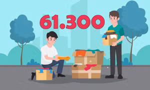 61.300 - là số lượt người có hoàn cảnh khó khăn trên địa bàn tỉnh được Hội Chữ thập đỏ hỗ trợ trong 6 tháng đầu năm