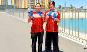 VĐV Quảng Ninh giành 2 HCĐ ở Giải vô địch trẻ và U23 Canoeing châu Á 2026
