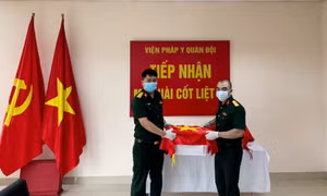Quảng Ninh hoàn thành hơn 50% kế hoạch lấy mẫu hài cốt liệt sĩ phục vụ giám định ADN