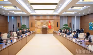 Chủ tịch Quốc hội Trần Thanh Mẫn tiếp Phó Chủ tịch Quốc hội Cộng hòa Liên bang Đức