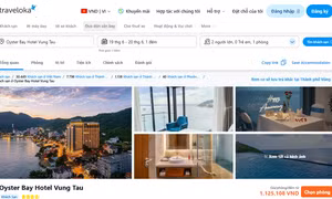 Kinh nghiệm đặt phòng Oyster Bay Vũng Tàu giá tốt, ưu đãi cùng Traveloka