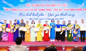 Hội LHPN phường Bãi Cháy kỷ niệm 25 năm Ngày Gia đình Việt Nam