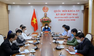 Quốc hội tiếp tục thảo luận trực tuyến 