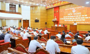 Hội nghị trao đổi kinh nghiệm về công tác dân vận ở thôn, bản, khu phố