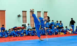 Đại hội TDTT tỉnh Quảng Ninh lần thứ IX năm 2021-2022: Khai mạc môn Vovinam