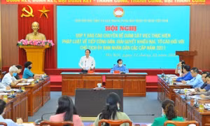 Số lượng ngày tiếp công dân của Chủ tịch UBND cấp tỉnh không đạt 50% theo quy định
