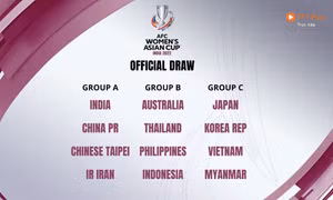 ĐT nữ Việt Nam gặp khó trong giấc mơ dự World Cup vì cùng bảng Nhật Bản, Hàn Quốc