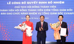 Bổ nhiệm Chủ tịch Hội đồng thành viên và Tổng giám đốc EVNNPC