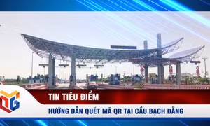 Hướng dẫn quét mã QR tại chốt cầu Bạch Đằng