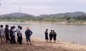 Tuyên Quang: Đã tìm thấy thi thể 2 học sinh bị đuối nước trên sông Lô