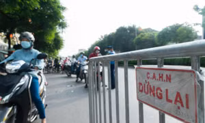 Hà Nội dừng kiểm tra người tại 22 chốt kiểm soát ra vào TP