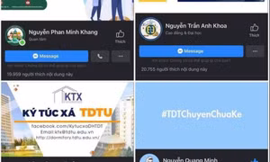 Facebook của hàng loạt trường đại học bị đổi tên