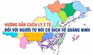 Hướng dẫn cách ly y tế đối với người từ nơi có dịch về Quảng Ninh