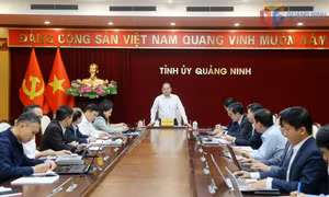 Đồng chí Bí thư Tỉnh ủy làm việc với Ban Tổ chức Tỉnh ủy