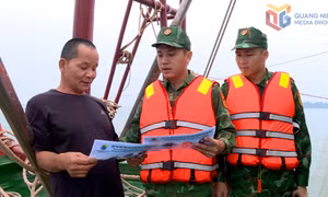Lực lượng biên phòng quyết liệt chống vi phạm IUU