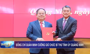Đồng chí Quản Minh Cường giữ chức vụ Bí thư Tỉnh ủy Quảng Ninh