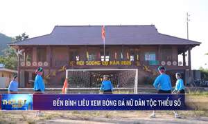 Đến Bình Liêu xem bóng đá nữ dân tộc thiểu số