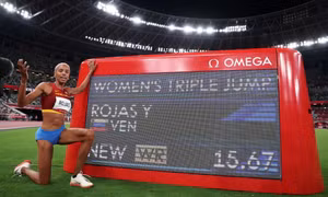 Kỷ lục thế giới tồn tại 26 năm bị phá sâu ở Olympic