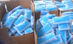 Phát hiện hơn 1 tấn khẩu trang tái chế không đảm bảo chất lượng 