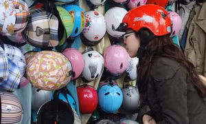 Sẽ áp dụng Quy chuẩn mới đối với mũ bảo hiểm