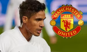 Không phải số 4, Varane khoác số áo không ai ngờ ở M.U