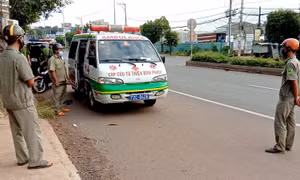 Phát hiện lái xe cứu thương tàng trữ ma túy