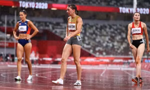 Quách Thị Lan chia tay Olympic trong cơn mưa nặng hạt ở Tokyo