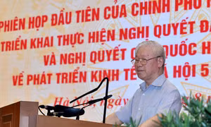 Tổng Bí thư chỉ đạo những định hướng lớn, chia sẻ sâu sắc, kỳ vọng và tin tưởng vào Chính phủ nhiệm kỳ 2021-2026