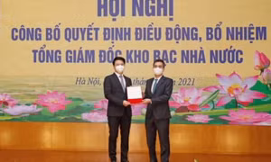 Bổ nhiệm ông Trần Quân làm Tổng giám đốc Kho bạc Nhà nước