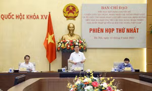 Chủ tịch Quốc hội chủ trì Phiên họp Tiểu ban xây dựng, hoàn thiện pháp luật