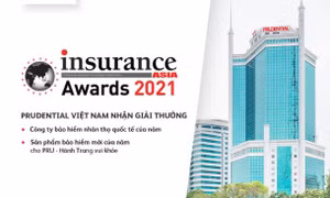 Prudential Việt Nam được vinh danh là “Công ty bảo hiểm nhân thọ quốc tế của năm” tại Insurance Asia Awards 2021