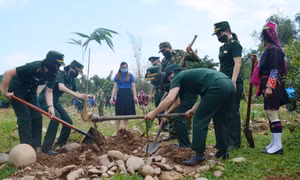 Phụ nữ BĐBP tỉnh: Đồng hành cùng phụ nữ biên cương