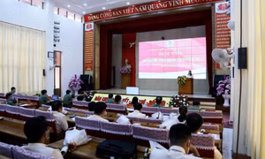 Công an tỉnh tổ chức Hội thi báo cáo viên, tuyên truyền viên giỏi năm 2021