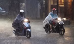 Bắc Bộ mưa to và dông, tập trung cao điểm vào sáng và đêm