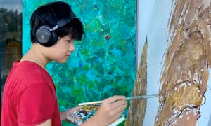 Mỹ thuật góp sức, chung tay cùng cộng đồng chống dịch