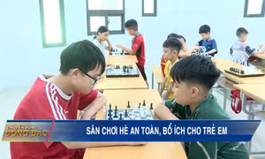 Sân chơi hè an toàn, bổ ích cho trẻ em