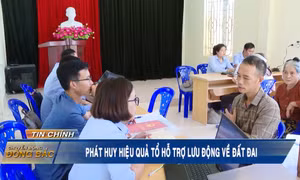 Phát huy hiệu quả tổ hỗ trợ lưu động về đất đai