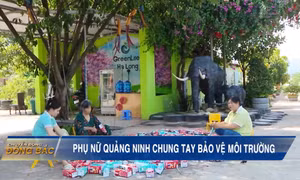 Phụ nữ Quảng Ninh chung tay bảo vệ môi trường