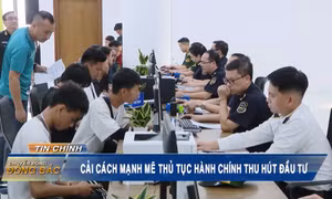 Cải cách mạnh mẽ thủ tục hành chính thu hút đầu tư